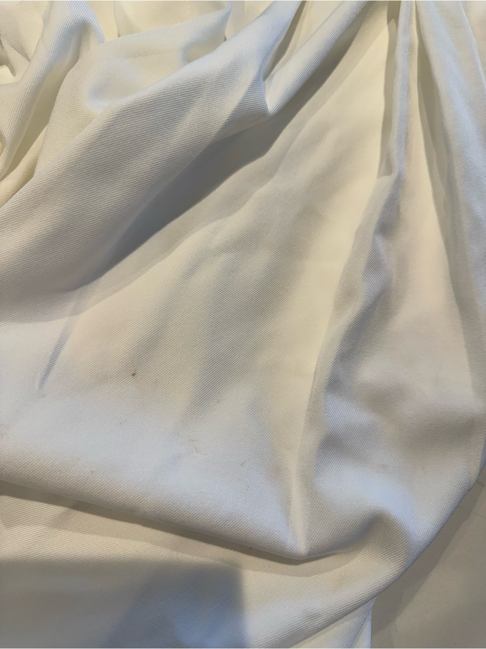 Fashion Nova White High-Waist Wide Leg Pleated Pants - Picture 3 of 4